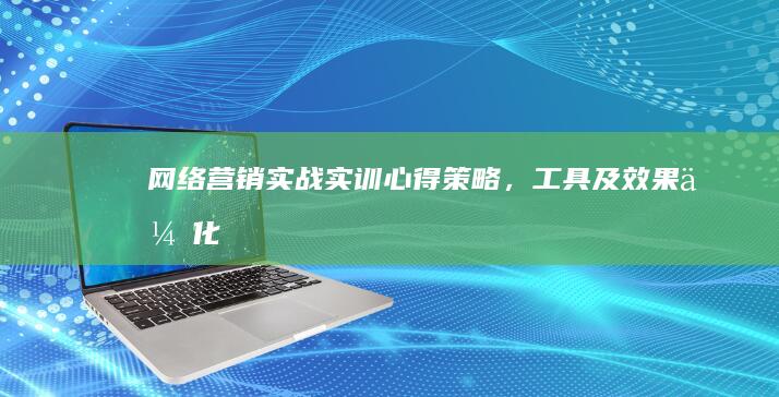 网络营销实战实训心得：策略，工具及效果优化